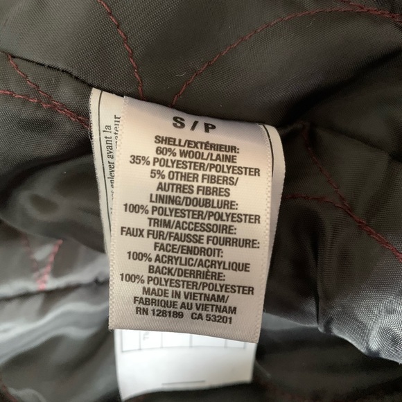 Aeropostale hooded toggle winter coat - Picture 4 of 6